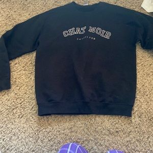Cat noir miraculous crew neck